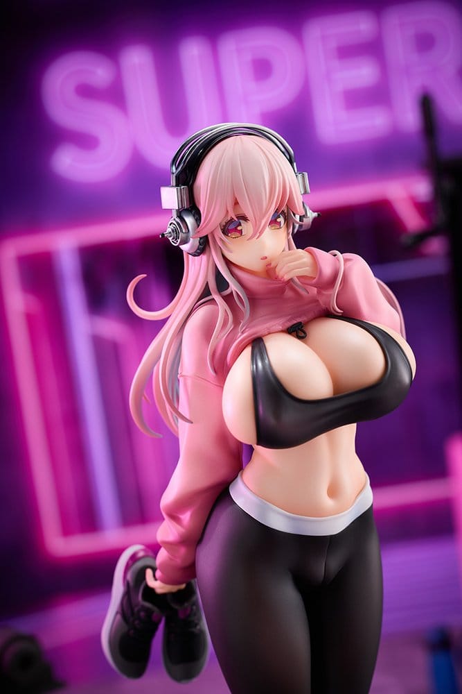 Super Sonico PVC Figur 1/6 Exercise Ver. 27 cm Image 4