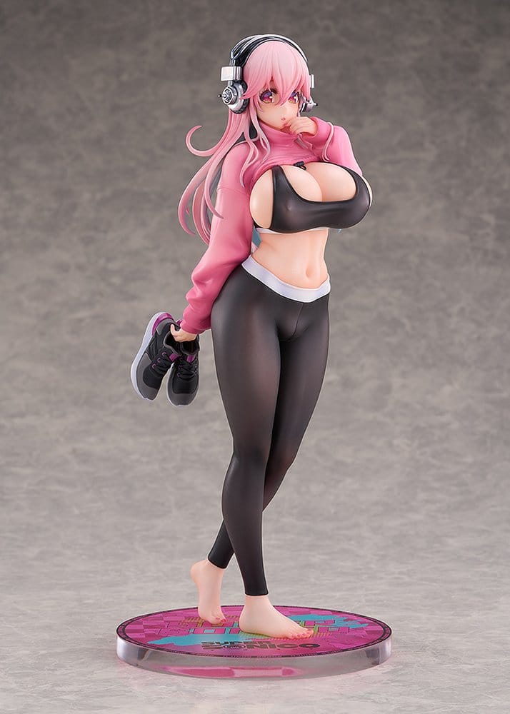 Super Sonico PVC Figur 1/6 Exercise Ver. 27 cm Image 8