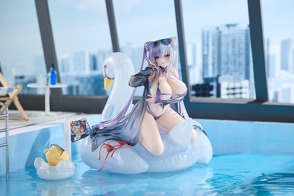 Azur Lane PVC Figur 1/7 Ying Swei Blue Waves, Limpid Summer Ver. 18 cm Image 3