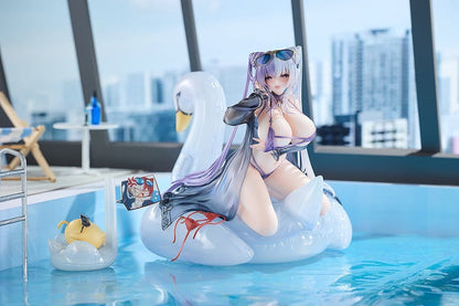 Azur Lane PVC Figur 1/7 Ying Swei Blue Waves, Limpid Summer Ver. 18 cm Image 4