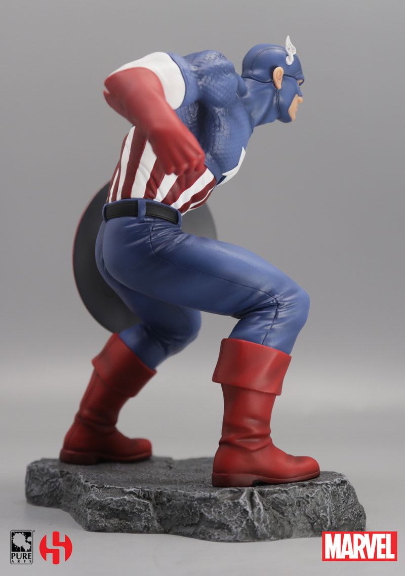Marvel Comics Civil War Statue 1/8 Captain America 22 cm Image 3