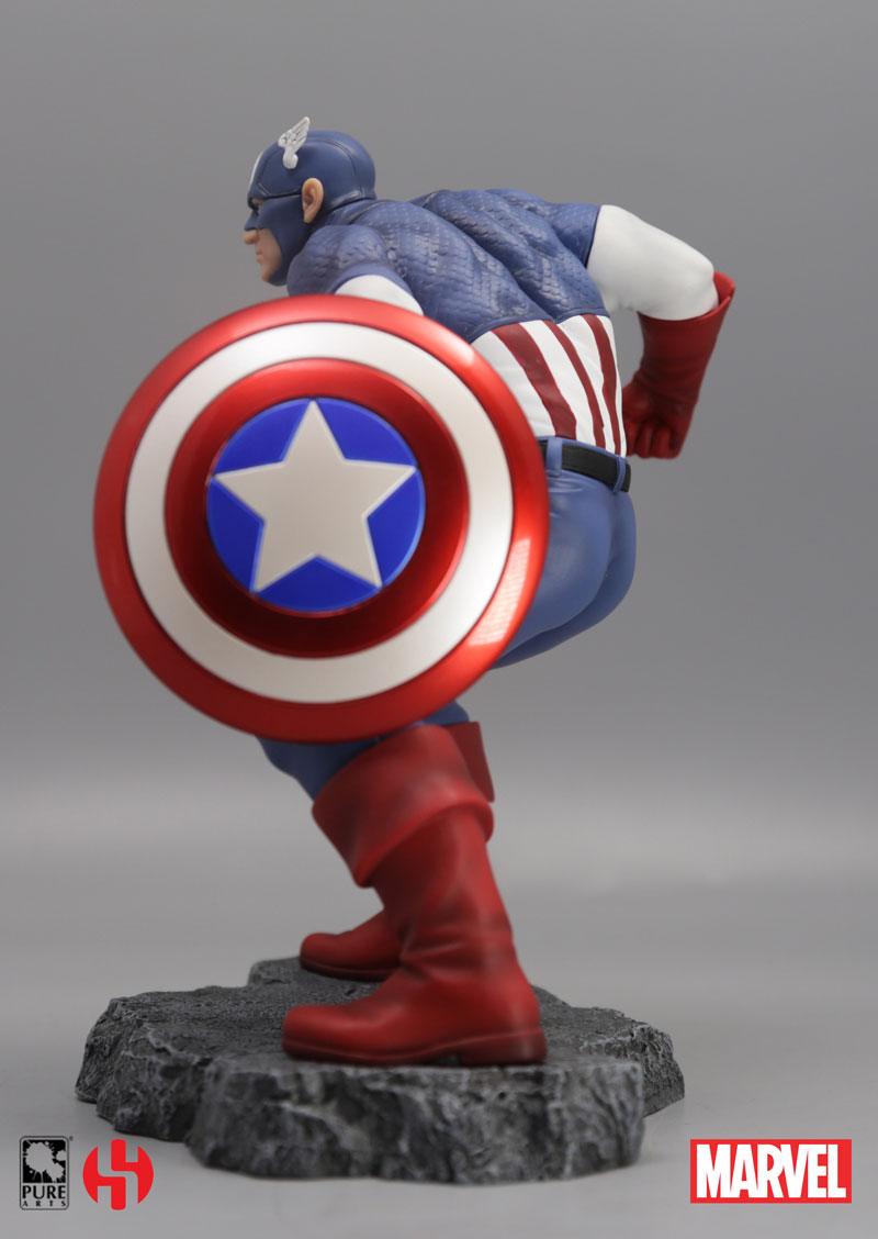 Marvel Comics Civil War Statue 1/8 Captain America 22 cm Image 5