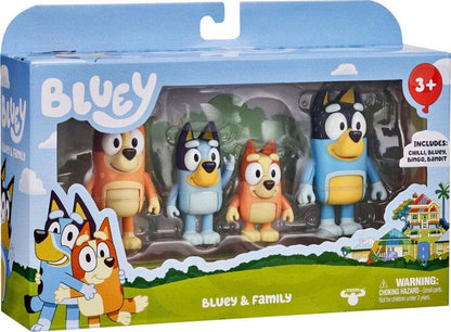 Bluey: Family 4 Piece Figure Set Image 3