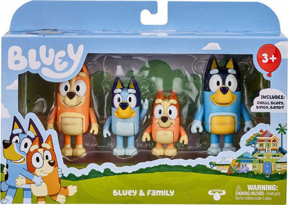 Bluey: Family 4 Piece Figure Set Image 4