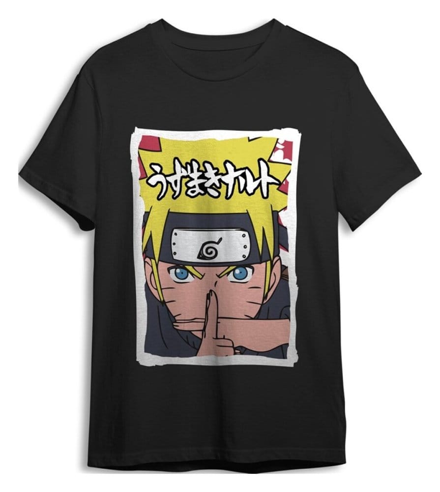 Naruto Shippuden T-Shirt X Black Größe M Image