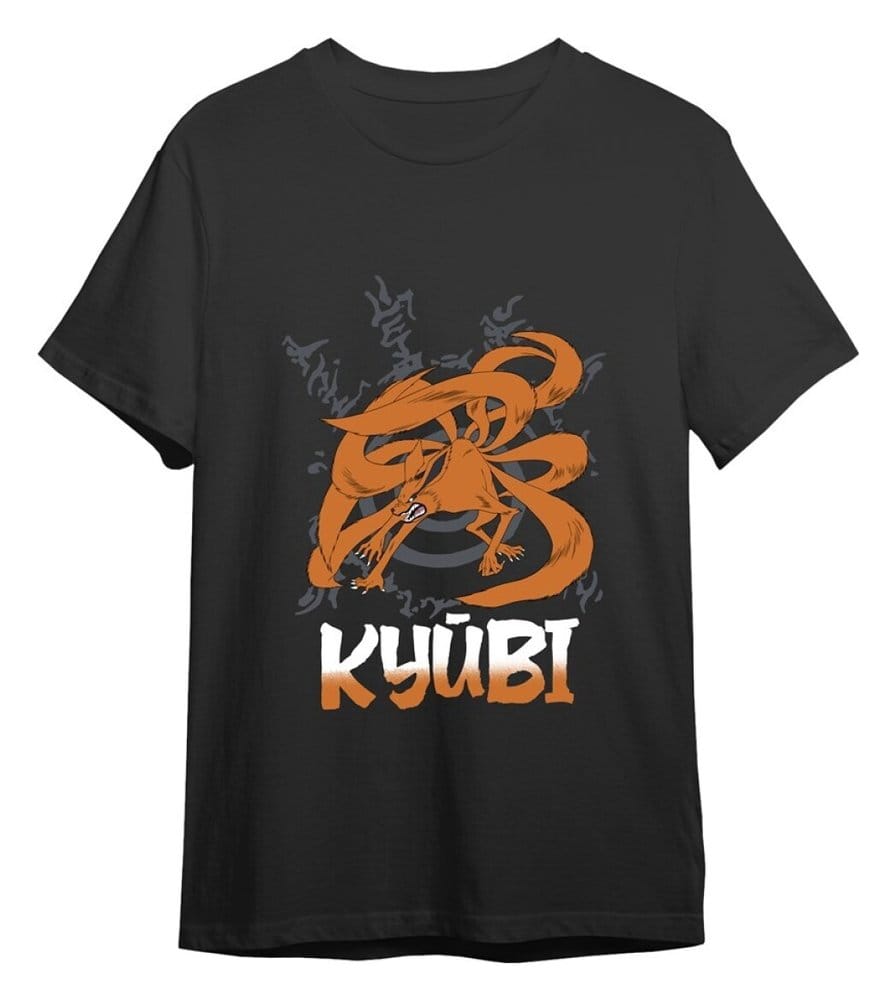 Naruto T-Shirt Kyubi Black Größe S Image