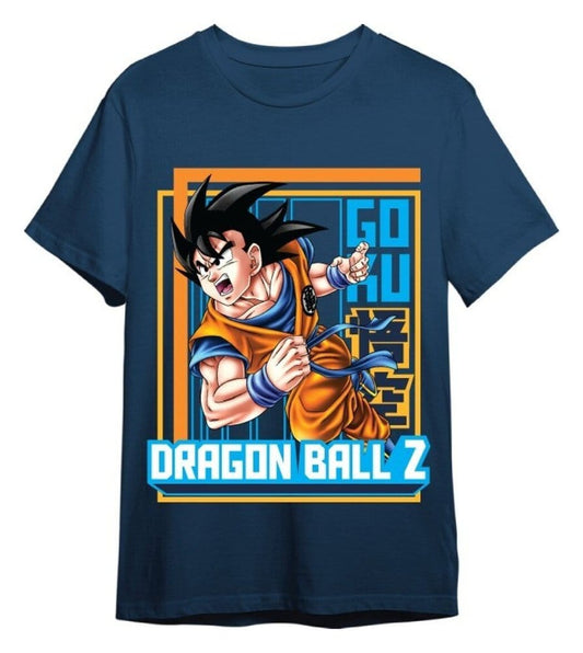 Dragon Ball Z T-Shirt Goku Jeansblau Größe S Image