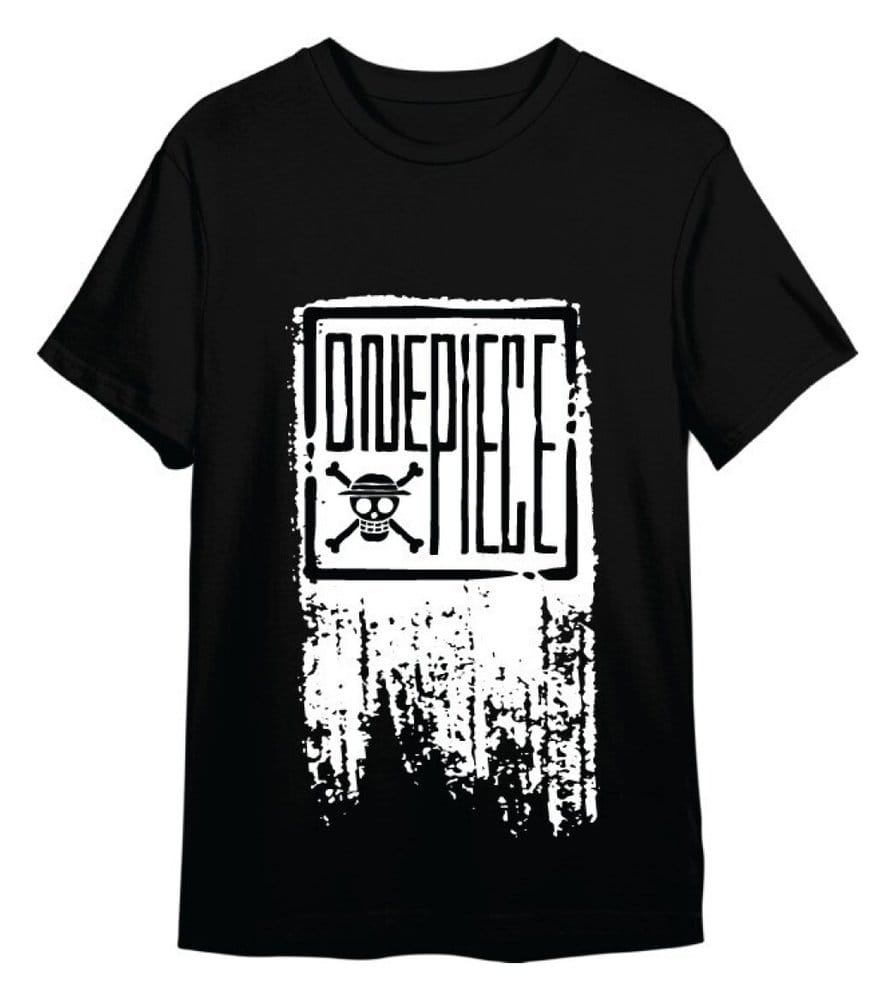 One Piece T-Shirt One Piece Logo Schwarz Größe M Image