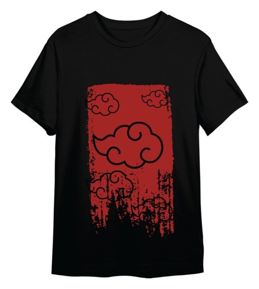 Naruto Shippuden T-Shirt Akatsuki Black Größe S Image