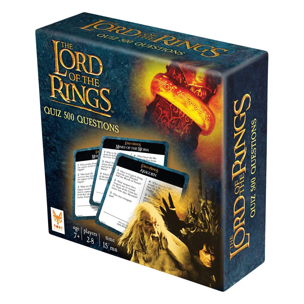 Herr der Ringe Kartenspiel Quiz 500 Questions *Englische Version* Image
