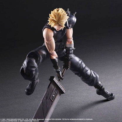 Final Fantasy VII Remake Play Arts Kai Actionfigur Cloud Strife Ver. 2 27 cm Image 5