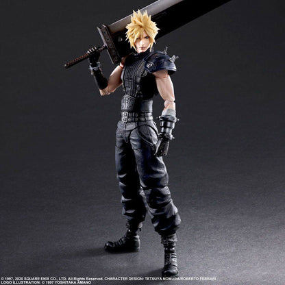 Final Fantasy VII Remake Play Arts Kai Actionfigur Cloud Strife Ver. 2 27 cm Image 8