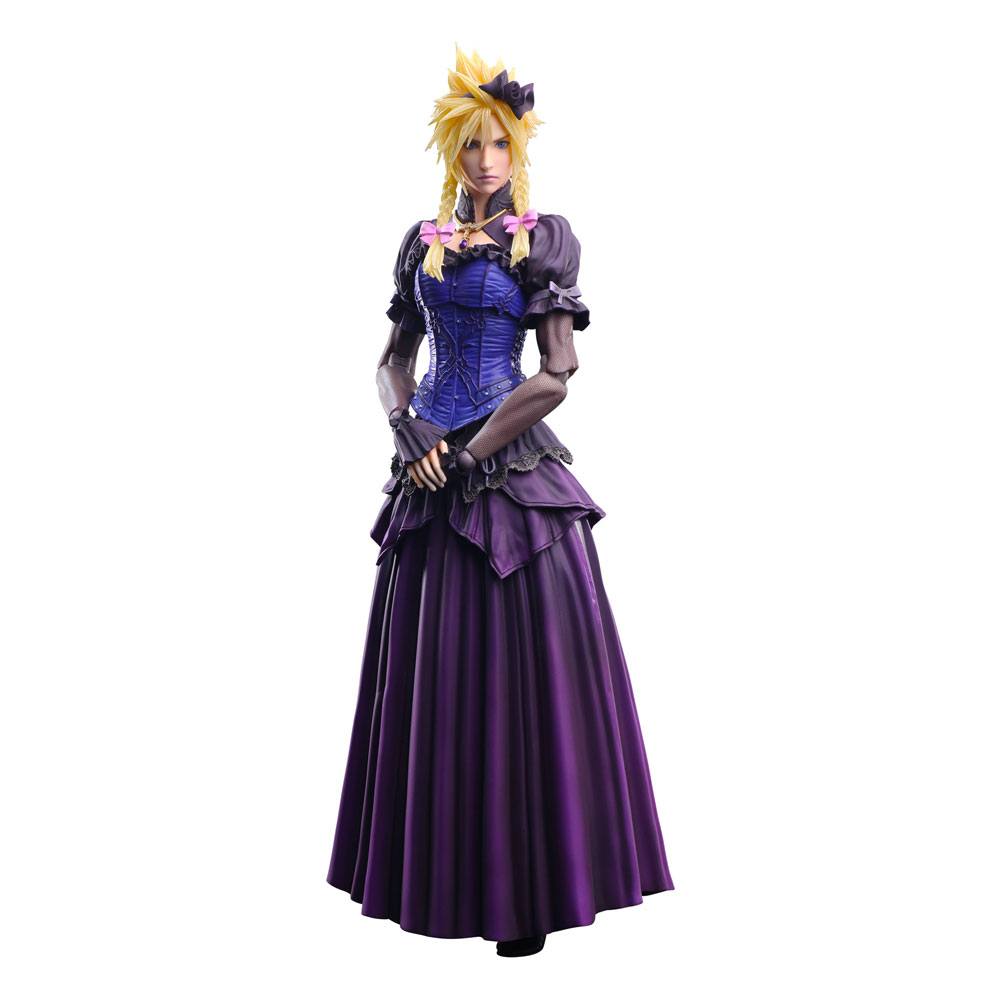 Final Fantasy VII Remake Play Arts Kai Actionfigur Cloud Strife Dress Ver. 28 cm Image 1