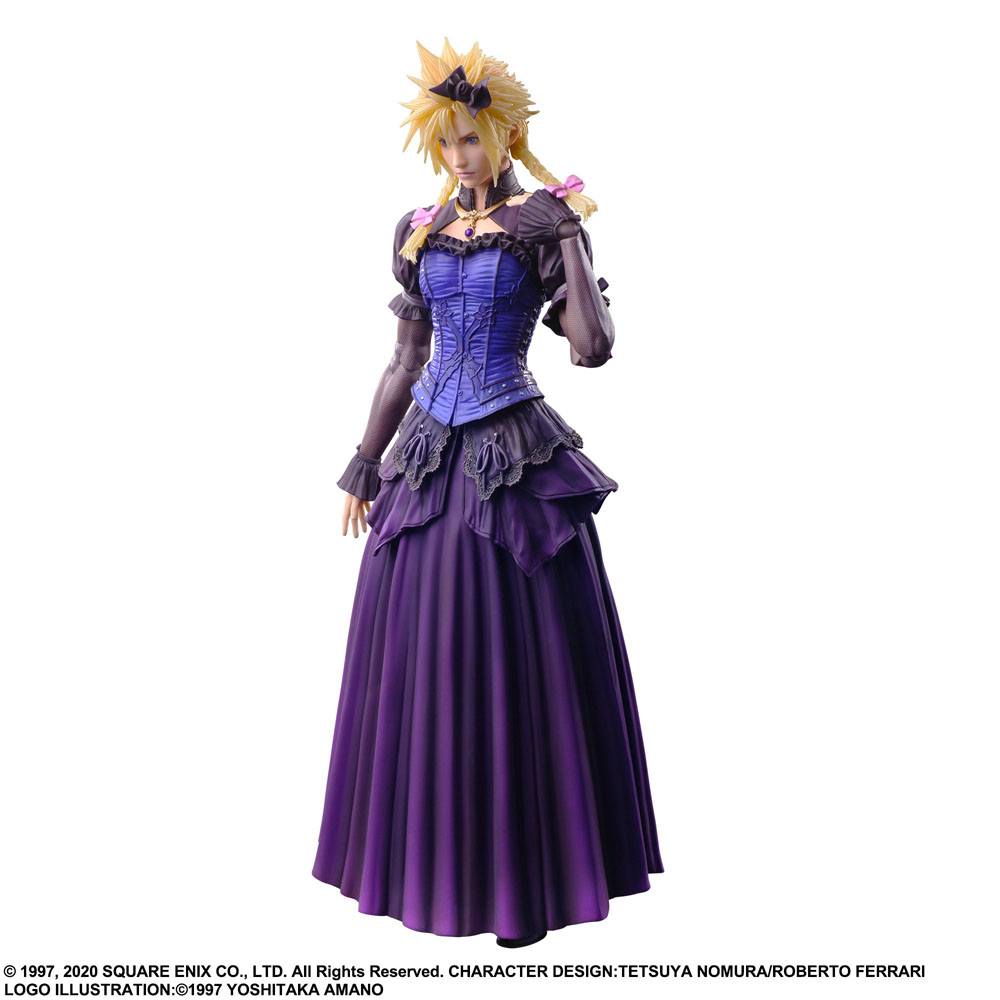 Final Fantasy VII Remake Play Arts Kai Actionfigur Cloud Strife Dress Ver. 28 cm Image 3
