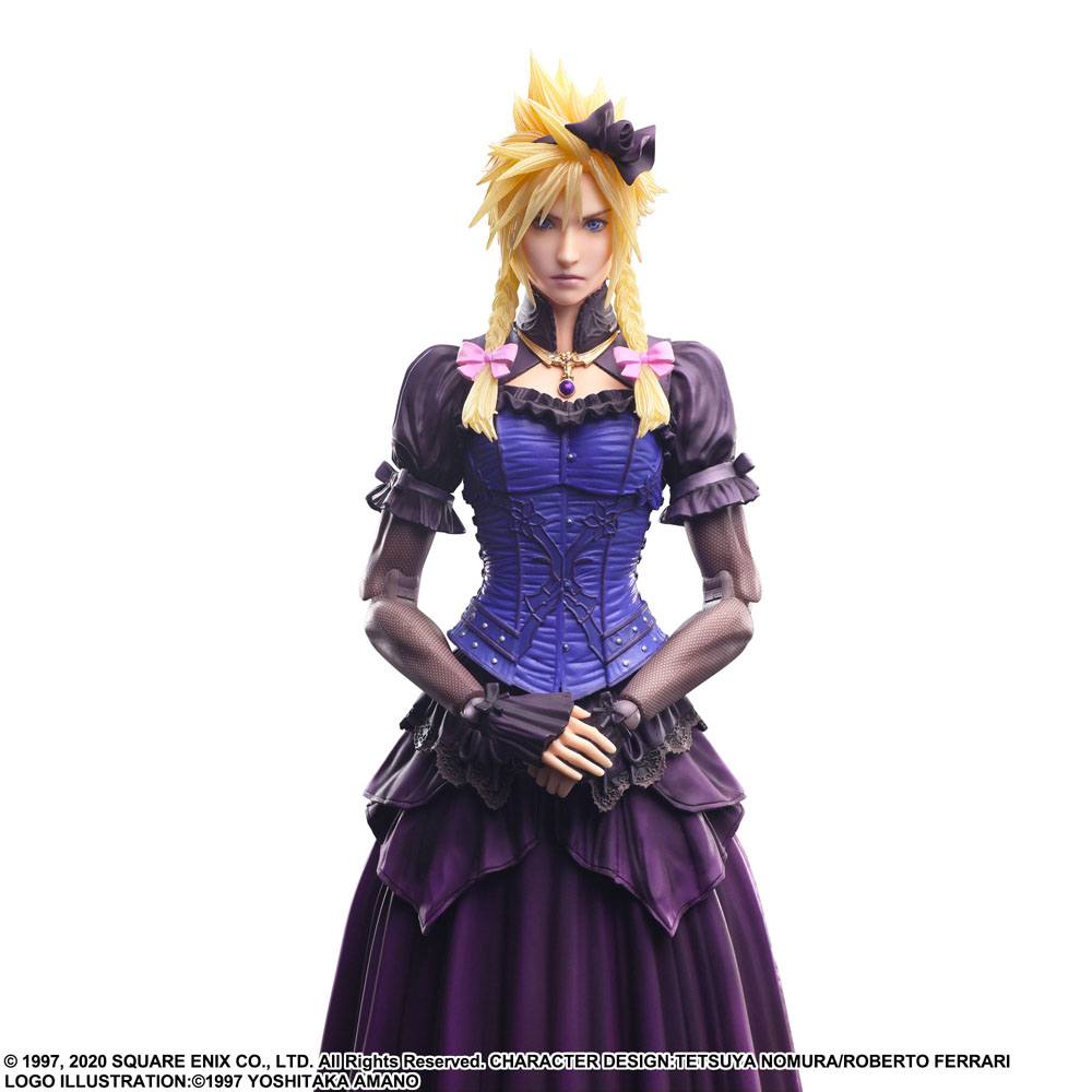 Final Fantasy VII Remake Play Arts Kai Actionfigur Cloud Strife Dress Ver. 28 cm Image 6