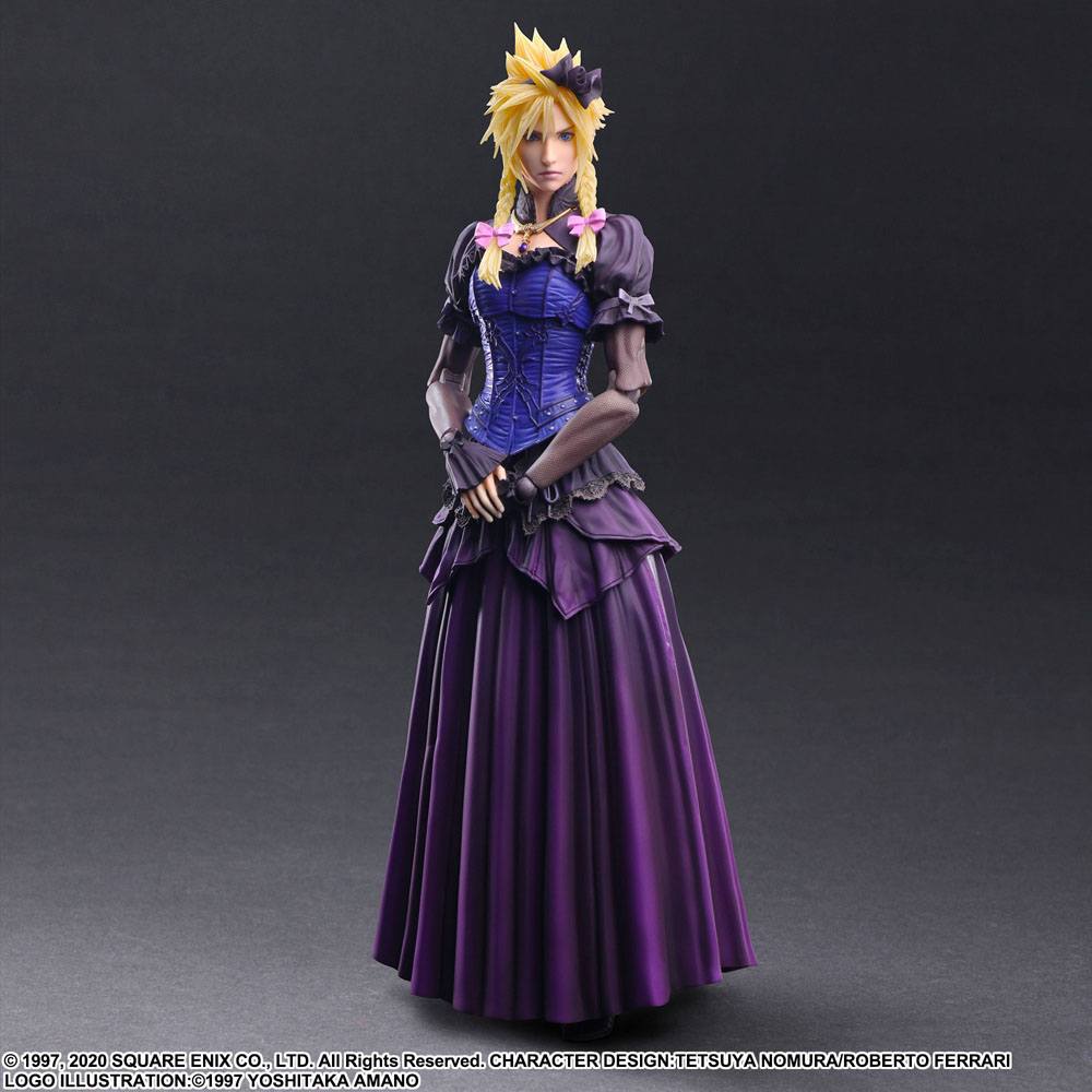 Final Fantasy VII Remake Play Arts Kai Actionfigur Cloud Strife Dress Ver. 28 cm Image 7