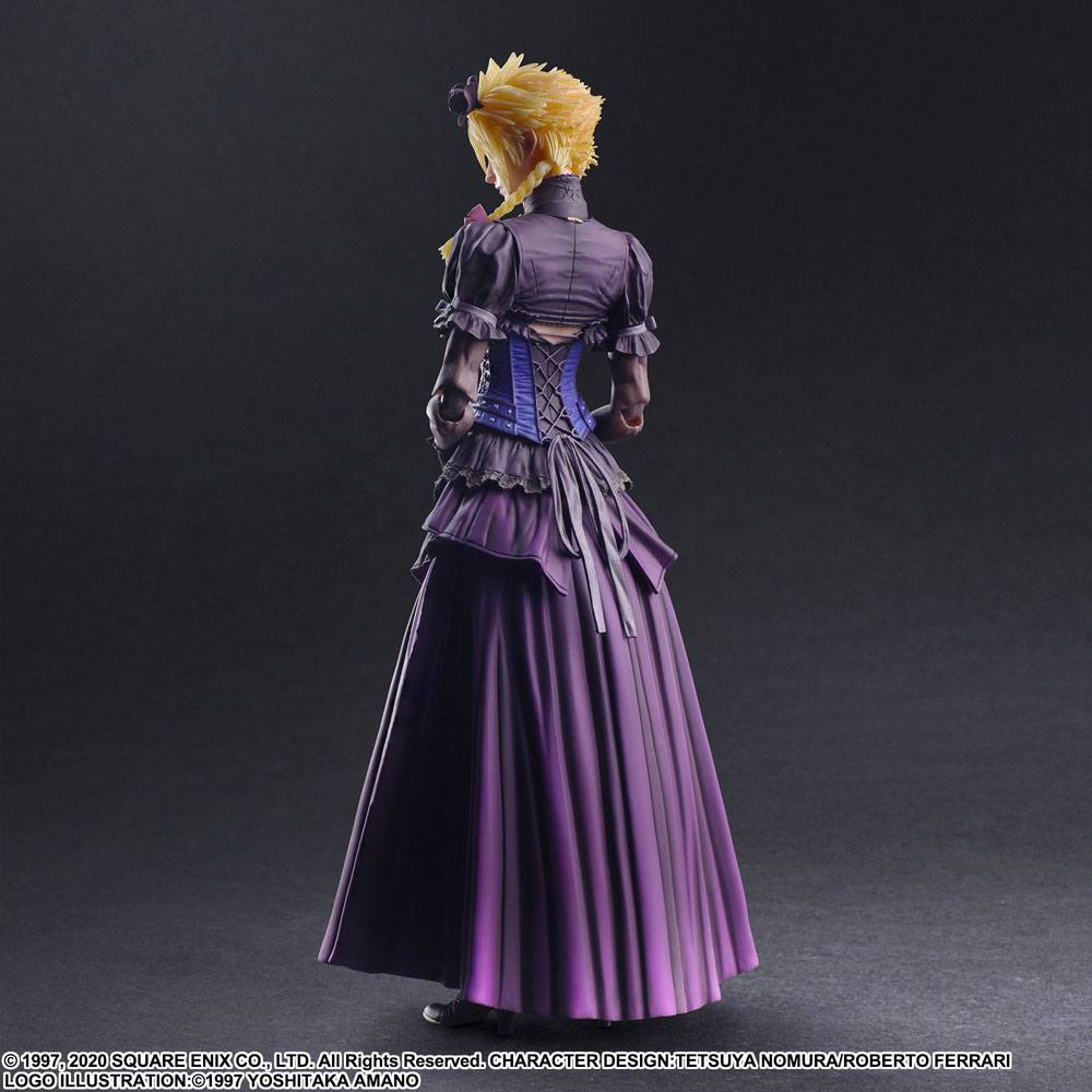 Final Fantasy VII Remake Play Arts Kai Actionfigur Cloud Strife Dress Ver. 28 cm Image 11