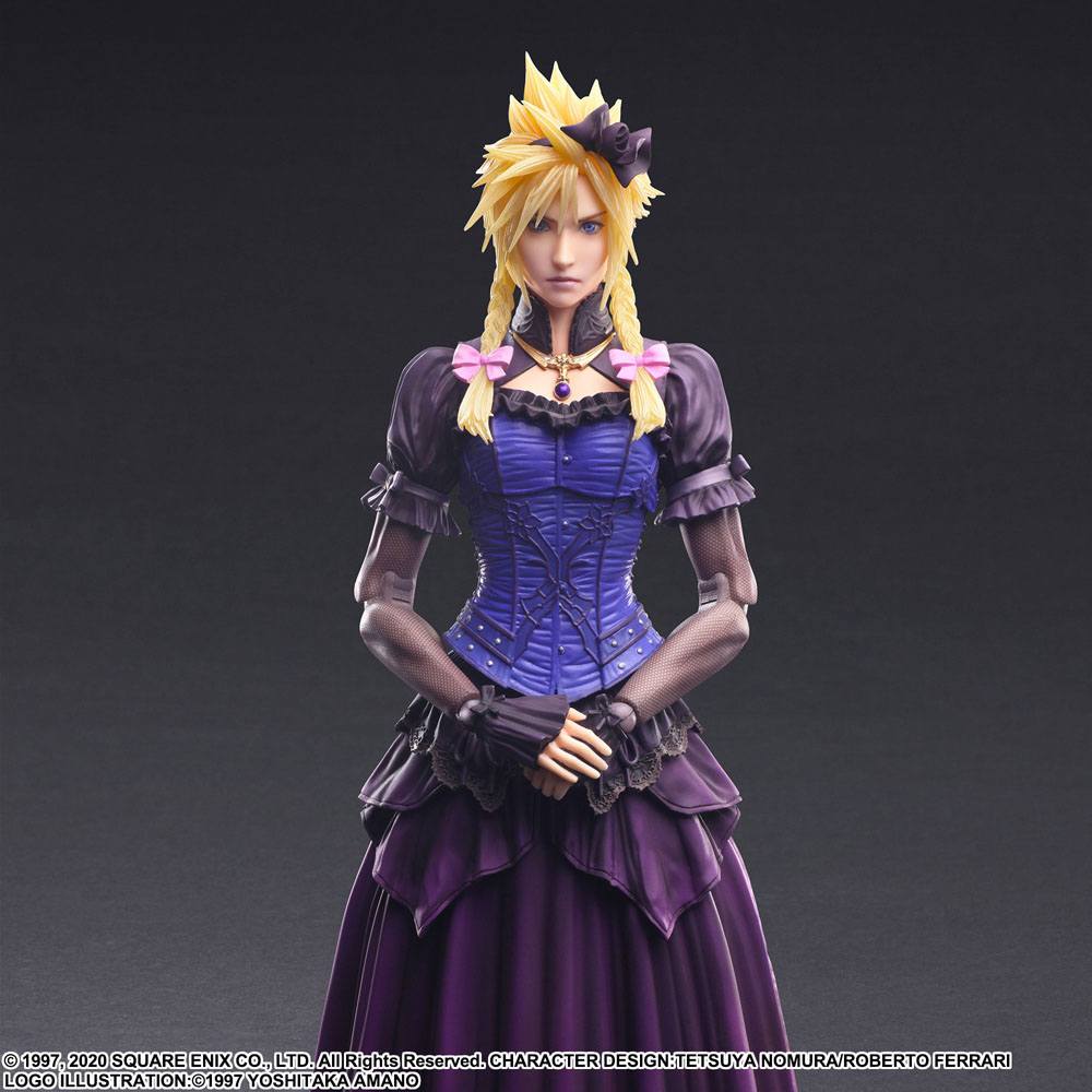 Final Fantasy VII Remake Play Arts Kai Actionfigur Cloud Strife Dress Ver. 28 cm Image 12