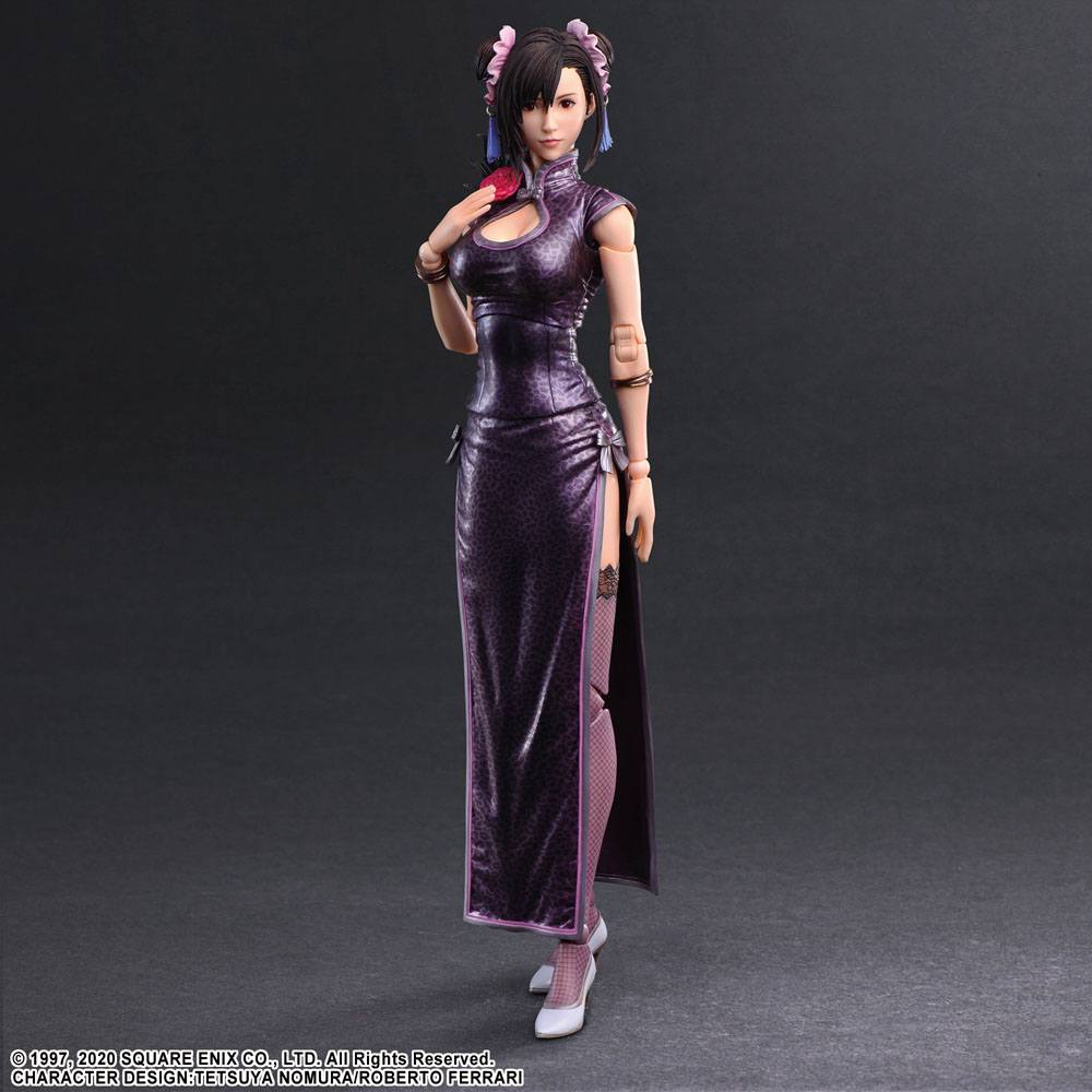 Final Fantasy VII Remake Play Arts Kai Actionfigur Tifa Lockhart Sporty Dress Ver. 25 cm Image 2