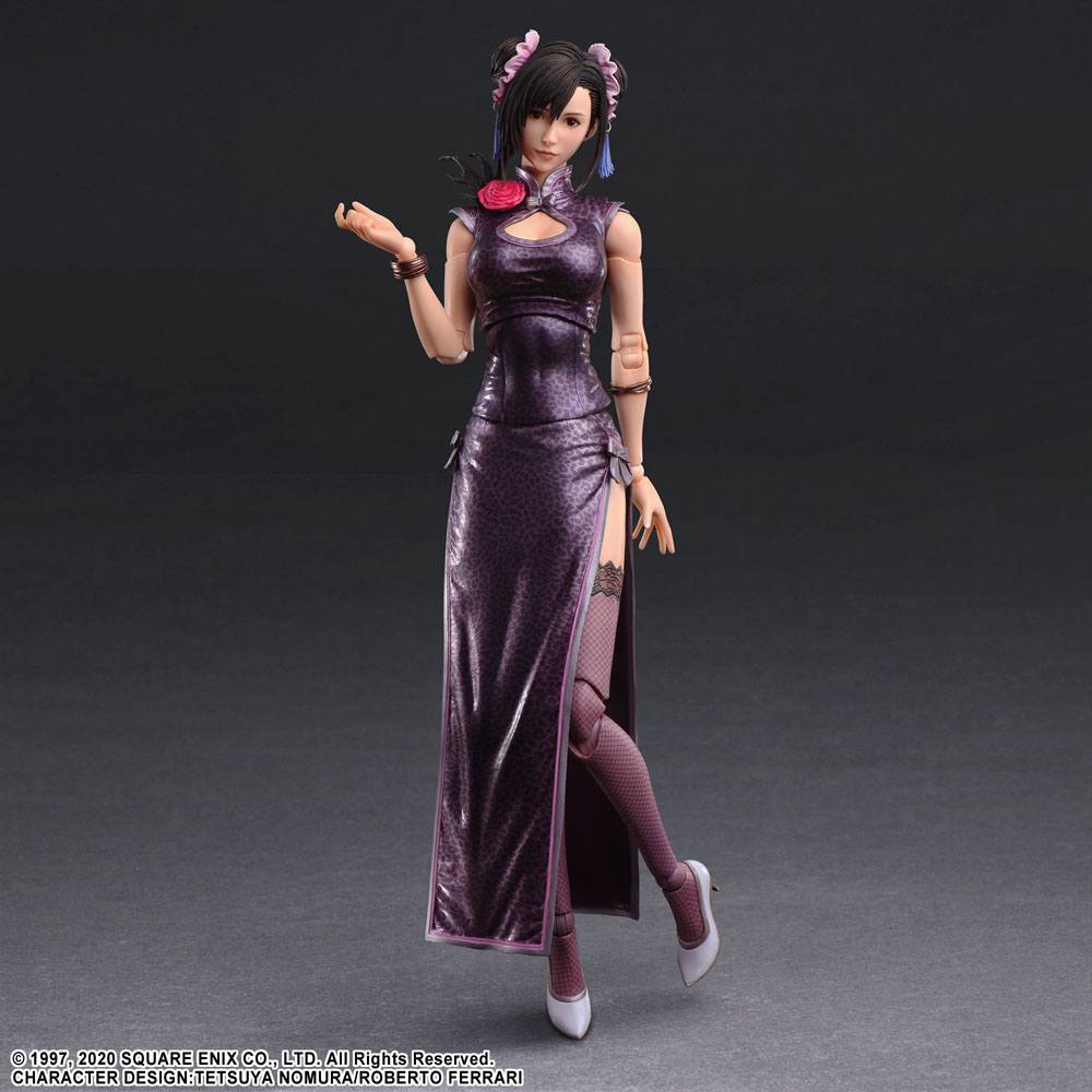 Final Fantasy VII Remake Play Arts Kai Actionfigur Tifa Lockhart Sporty Dress Ver. 25 cm Image 3