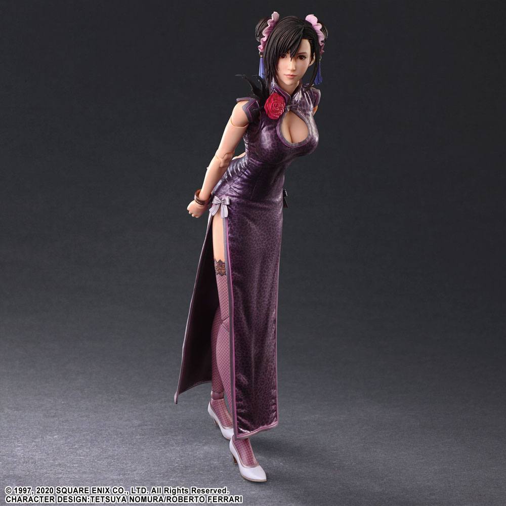 Final Fantasy VII Remake Play Arts Kai Actionfigur Tifa Lockhart Sporty Dress Ver. 25 cm Image 4