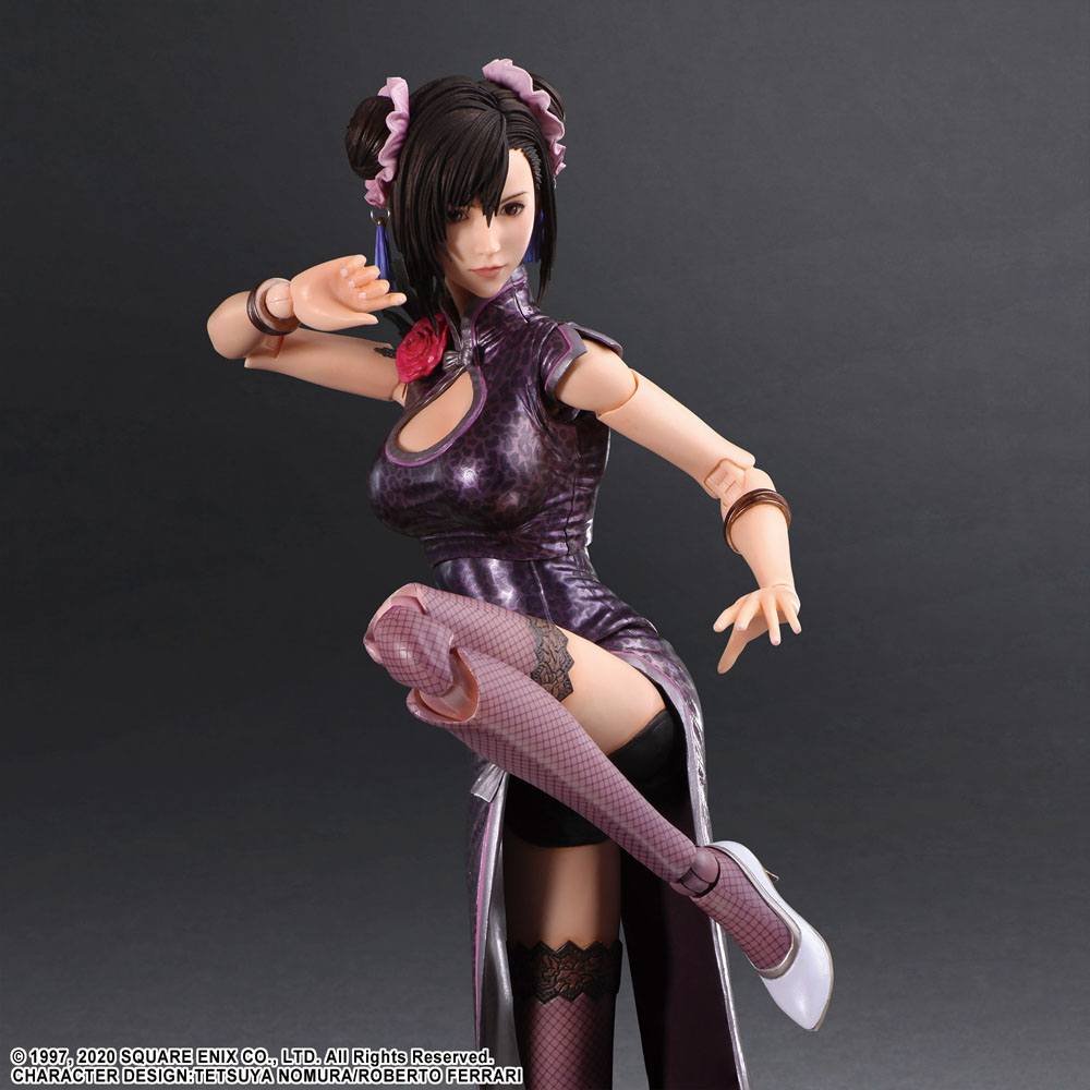 Final Fantasy VII Remake Play Arts Kai Actionfigur Tifa Lockhart Sporty Dress Ver. 25 cm Image 5