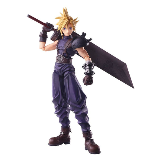 Final Fantasy VII Bring Arts Actionfigur Cloud Strife 15 cm Image 1