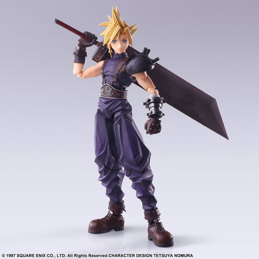 Final Fantasy VII Bring Arts Actionfigur Cloud Strife 15 cm Image 2