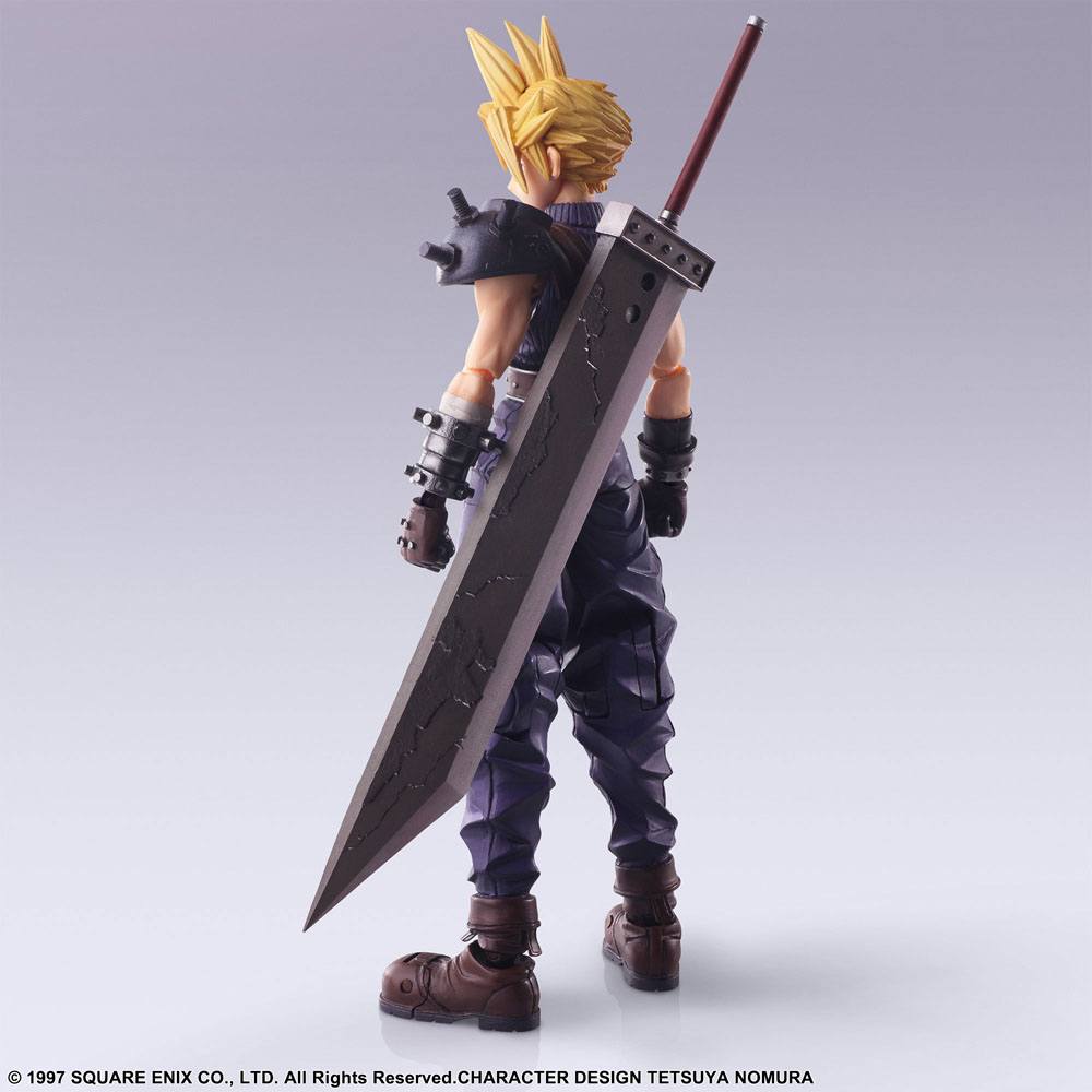 Final Fantasy VII Bring Arts Actionfigur Cloud Strife 15 cm Image 6