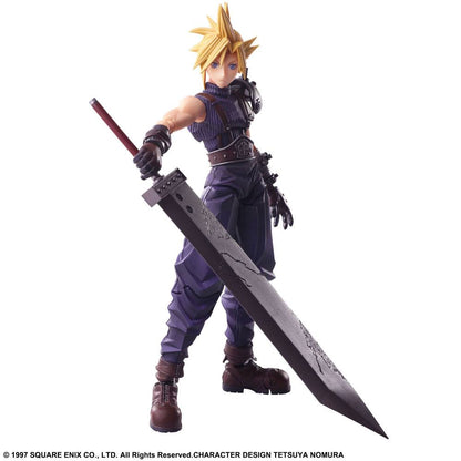 Final Fantasy VII Bring Arts Actionfigur Cloud Strife 15 cm Image 11