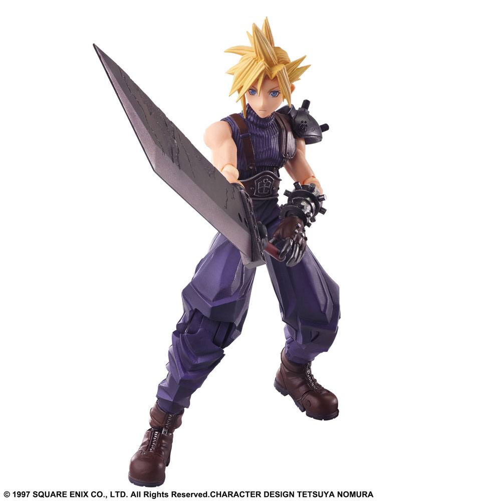 Final Fantasy VII Bring Arts Actionfigur Cloud Strife 15 cm Image 12
