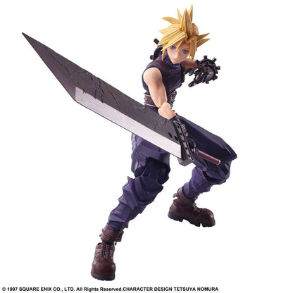 Final Fantasy VII Bring Arts Actionfigur Cloud Strife 15 cm Image 13