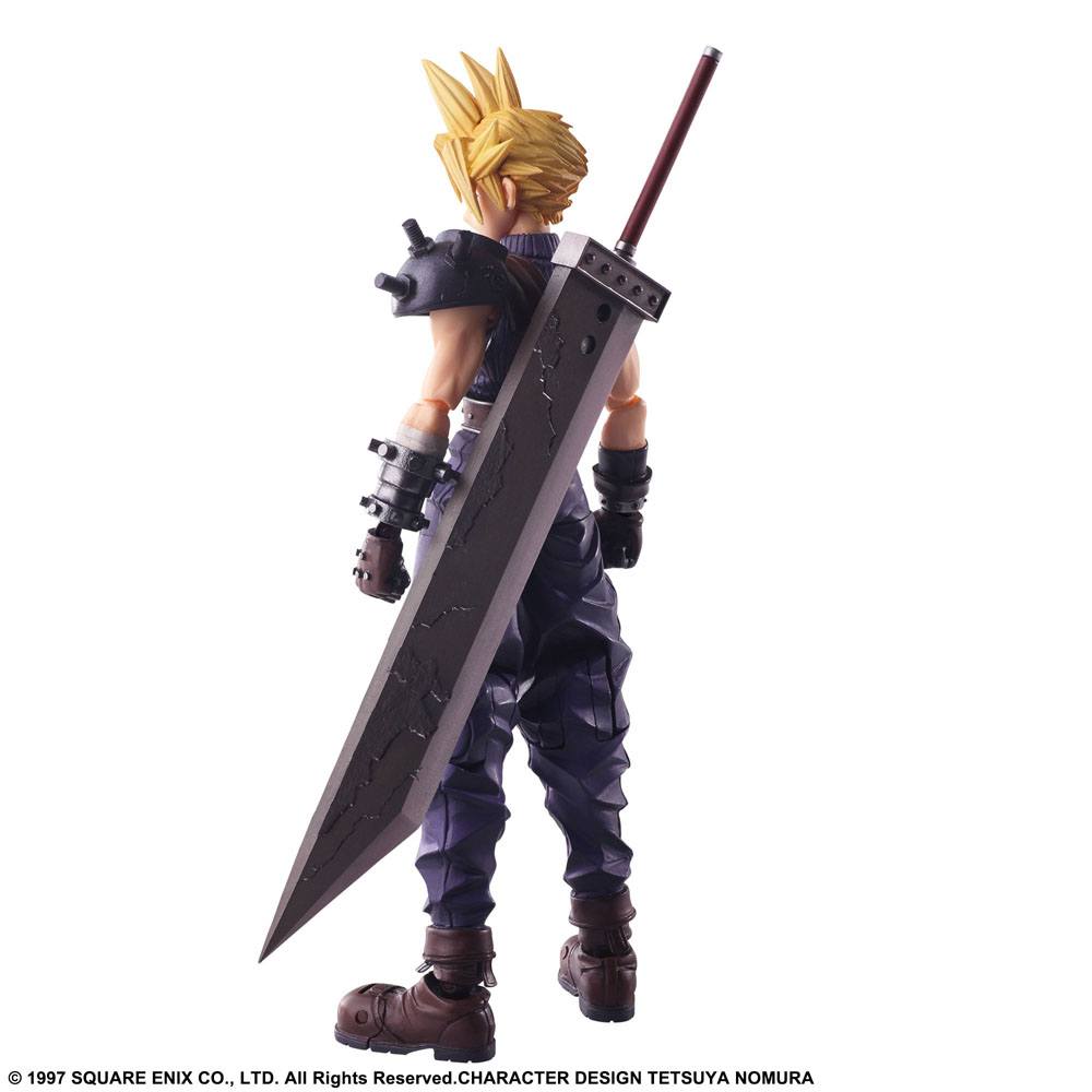 Final Fantasy VII Bring Arts Actionfigur Cloud Strife 15 cm Image 14