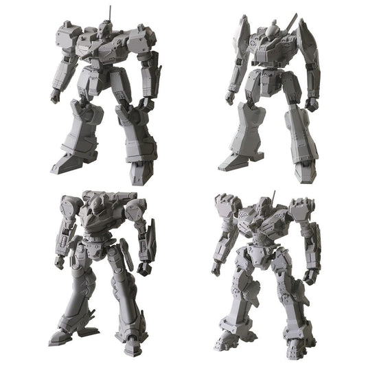Armored Core Structure Arts Plastic Model Kits 4er-Pack Series 1 Image 1