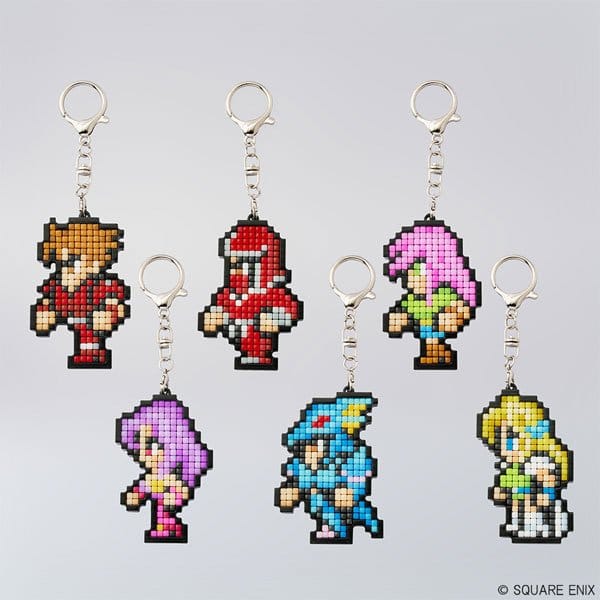Final Fantasy Pixel Remaster DIY Pixel Art Schlüsselanhänger Kollektion Vol.2 Blind Box Display (6) Image 1
