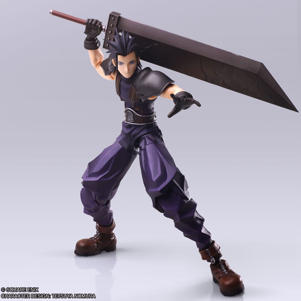 Final Fantasy VII Bring Arts Actionfigur Zack Fair 16 cm Image 6