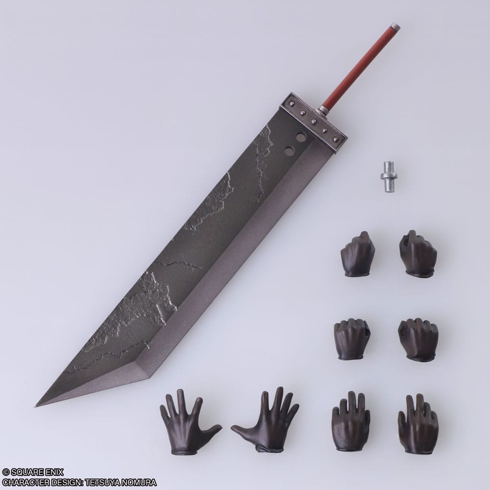 Final Fantasy VII Bring Arts Actionfigur Zack Fair 16 cm Image 9