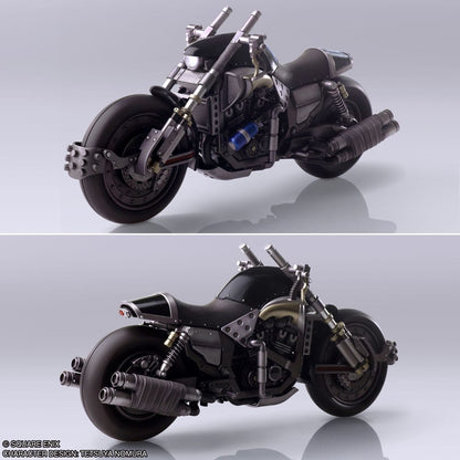 Final Fantasy VII Bring Arts Actionfigur und Fahrzeug Cloud Strife & Hardy-Daytona 15 cm Image 6