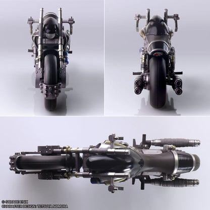 Final Fantasy VII Bring Arts Actionfigur und Fahrzeug Cloud Strife & Hardy-Daytona 15 cm Image 7