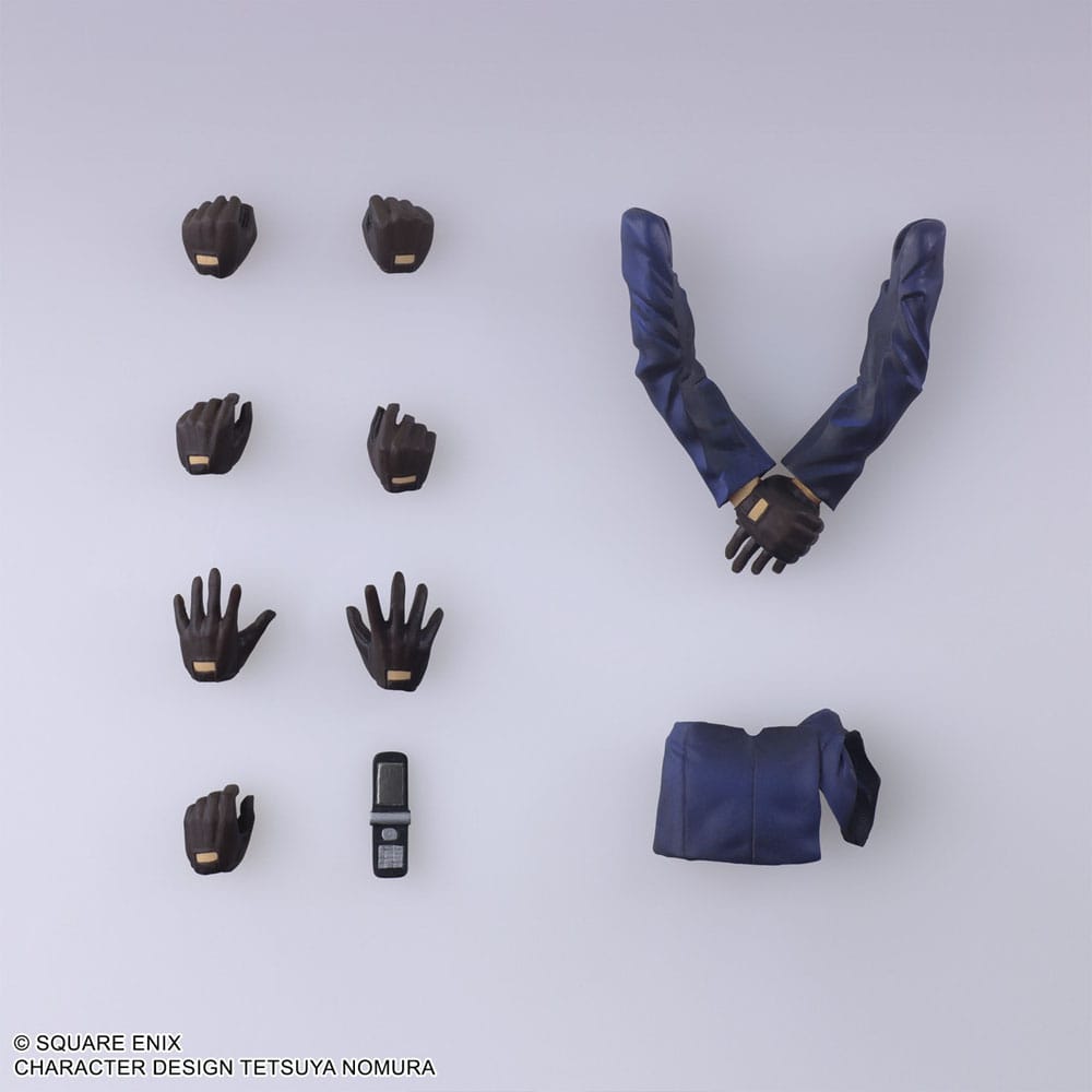 Final Fantasy VII Bring Arts Actionfigur Tseng 15 cm Image 5