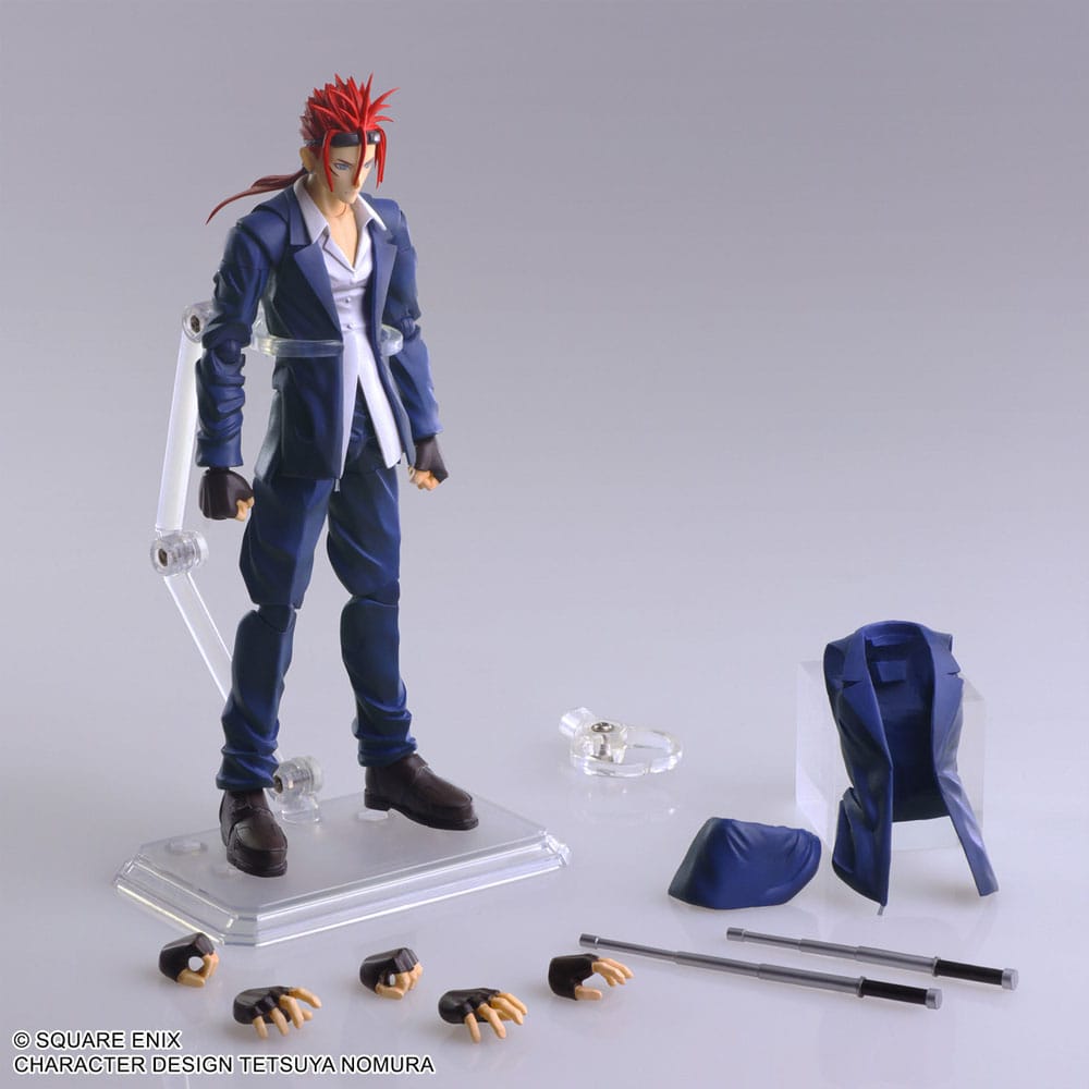 Final Fantasy VII Bring Arts Actionfigur Reno 15 cm Image 5