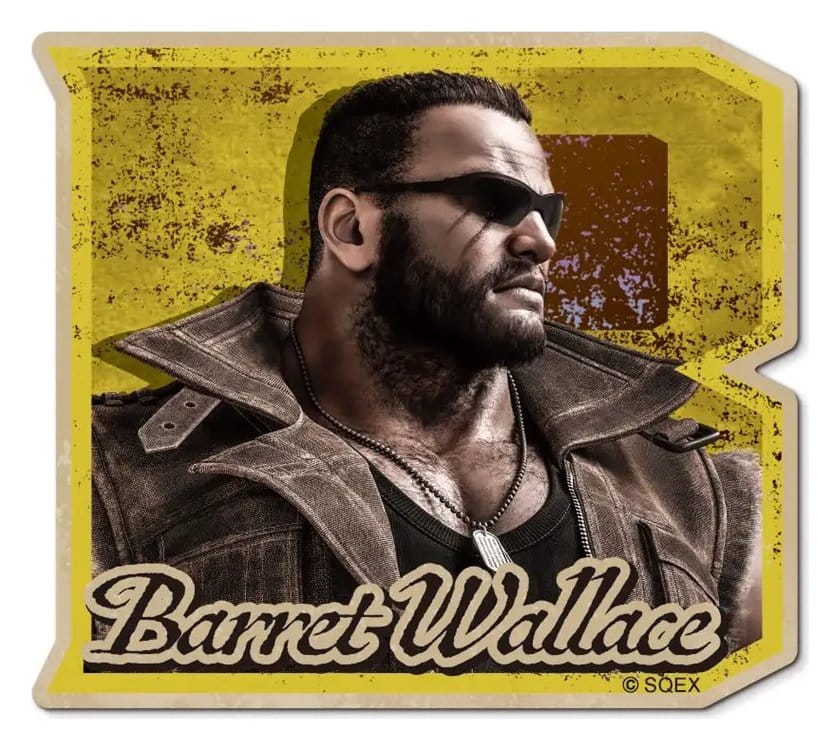 Final Fantasy VII Remake Charakter Sticker Barret Wallace Image