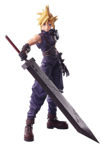 Final Fantasy VII Bring Arts Actionfigur Cloud Strife Digital Plus Edition 15 cm Image 1