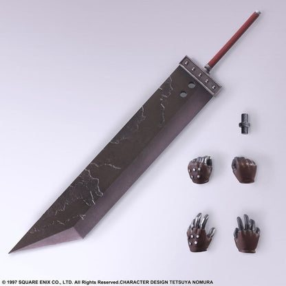 Final Fantasy VII Bring Arts Actionfigur Cloud Strife Digital Plus Edition 15 cm Image 8