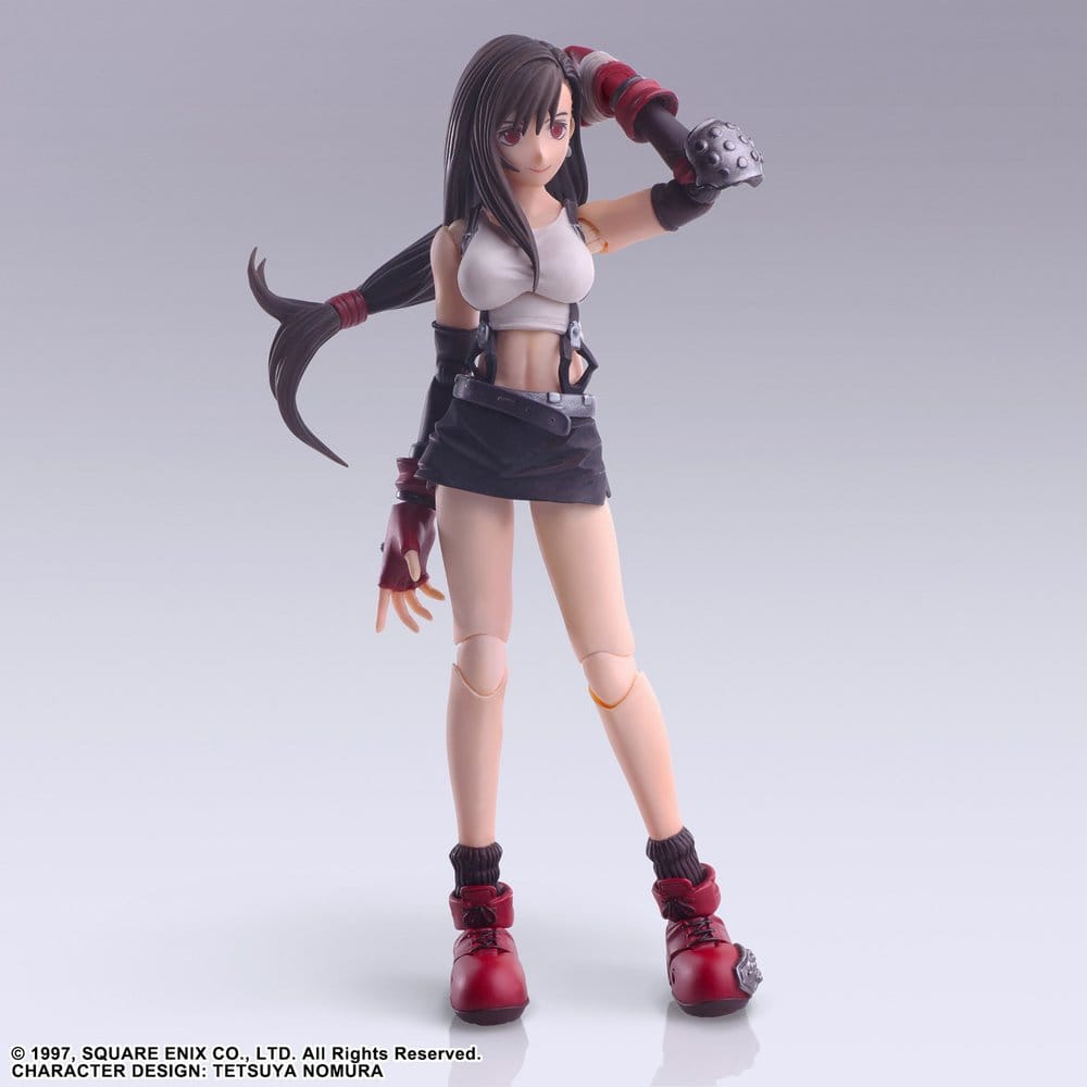 Final Fantasy VII Bring Arts Actionfigur Tifa Lockhart Digital Plus Edition 14 cm Image 2