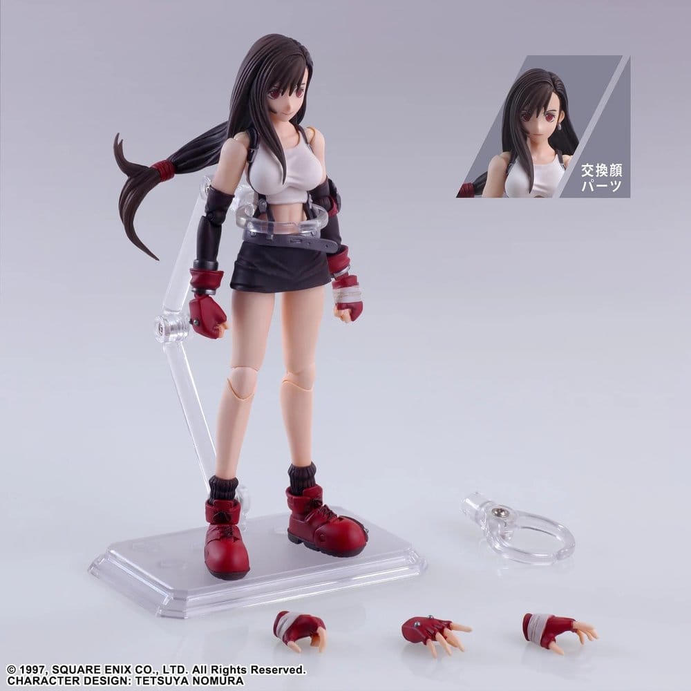 Final Fantasy VII Bring Arts Actionfigur Tifa Lockhart Digital Plus Edition 14 cm Image 5
