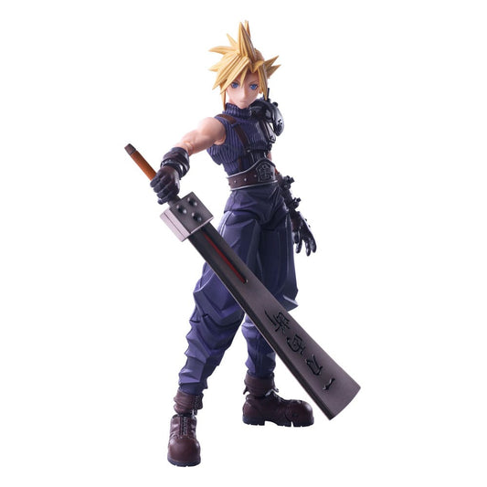 Final Fantasy VII Bring Arts Actionfigur Cloud Strife Hardedge Ver. 15 cm Image 1