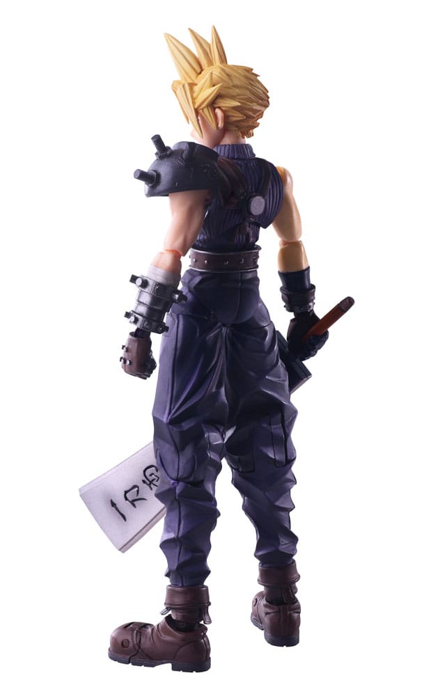 Final Fantasy VII Bring Arts Actionfigur Cloud Strife Hardedge Ver. 15 cm Image 2