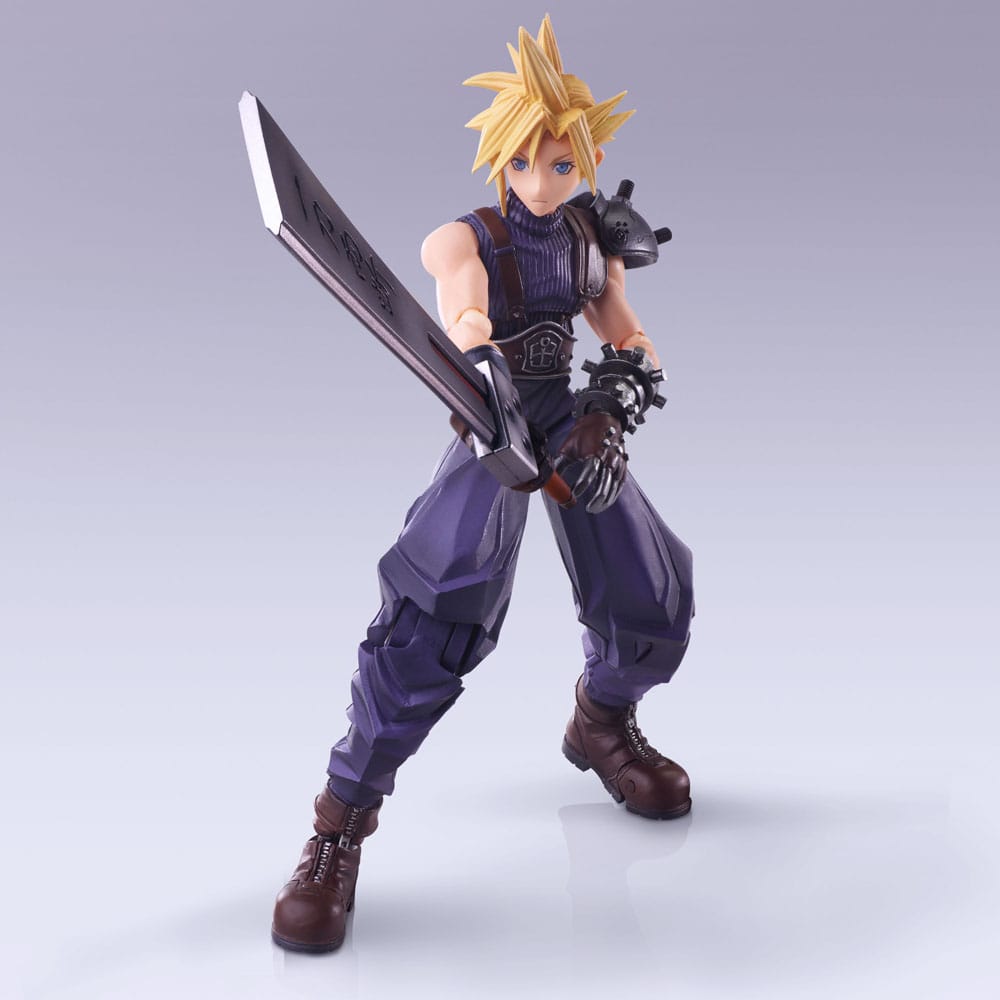 Final Fantasy VII Bring Arts Actionfigur Cloud Strife Hardedge Ver. 15 cm Image 5