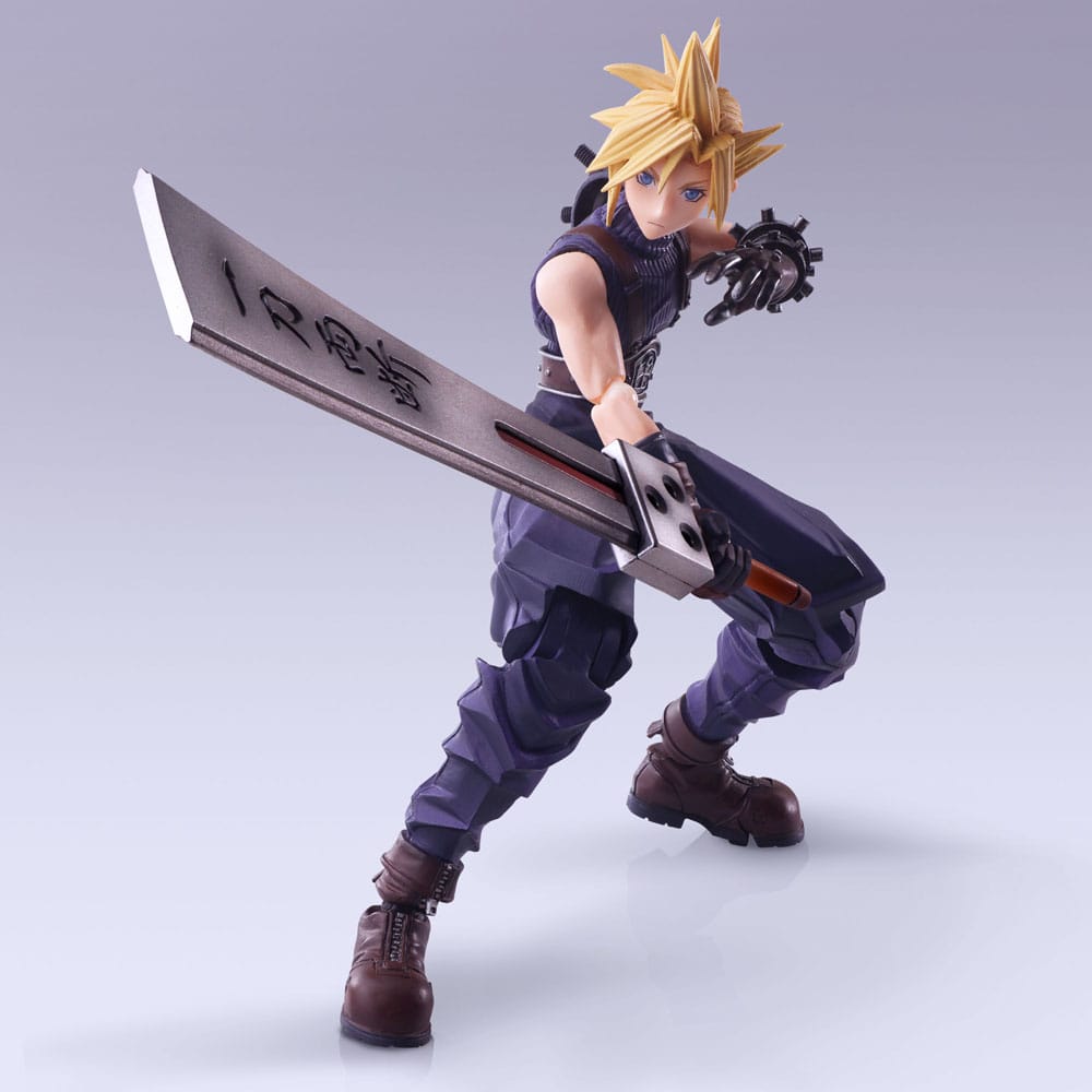 Final Fantasy VII Bring Arts Actionfigur Cloud Strife Hardedge Ver. 15 cm Image 6